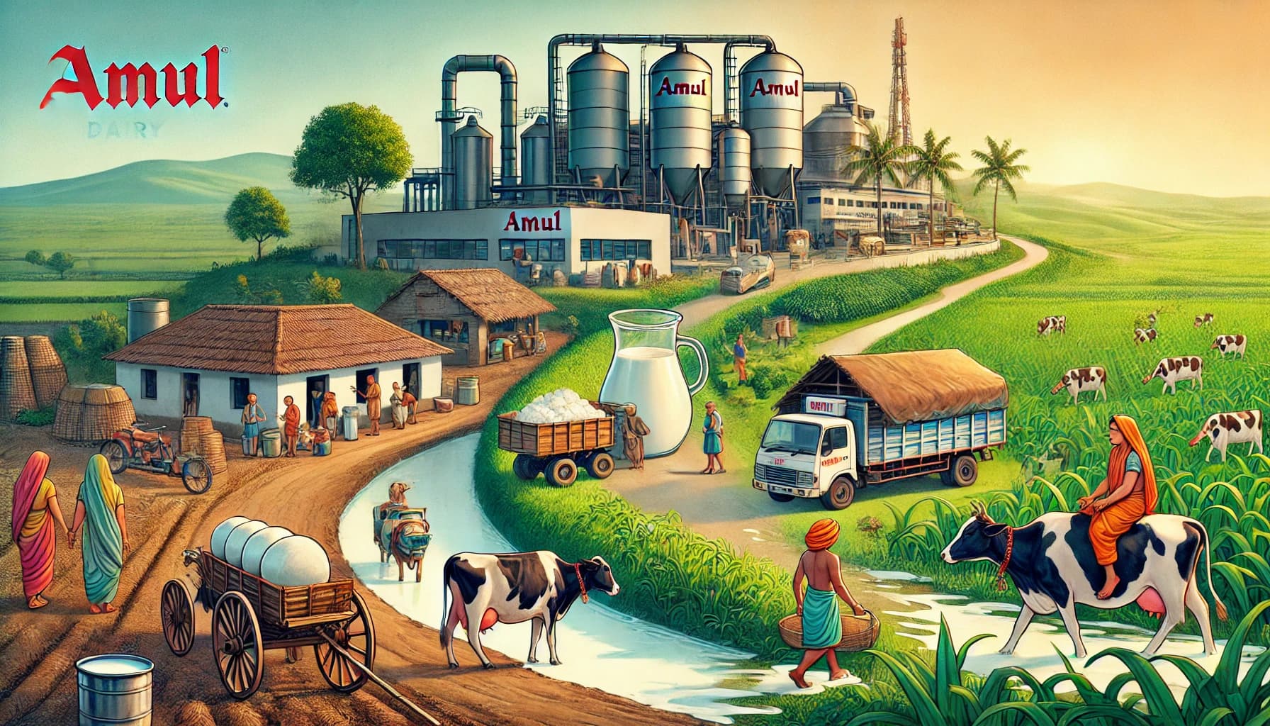 Amul: Ek Kisan-Sanchalit Sahkari se Bharat ki Dairy Dignos tak ki Yatra